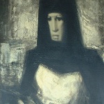 Artist: M Macuourek Title: The Matador Wife Size: 18in x 15in Framed: No