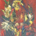Artist: Henry D'anti Title: Parrot In Bloom Size: 8.5in x 10.5in Framed: No