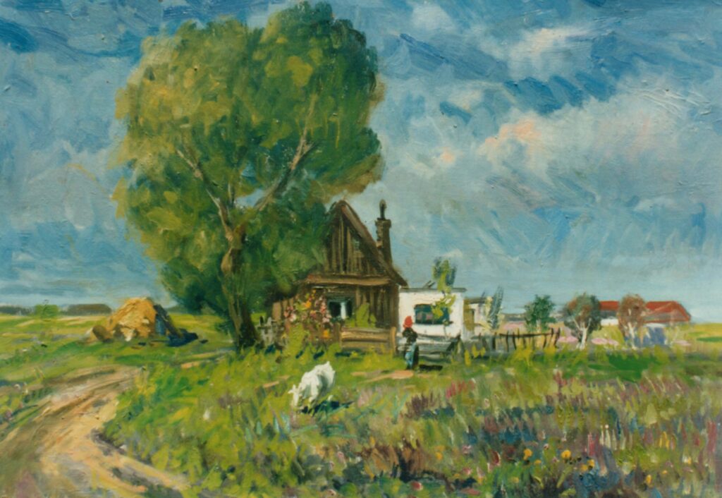 Artist: Gyula Gero Size: 23in x 31in