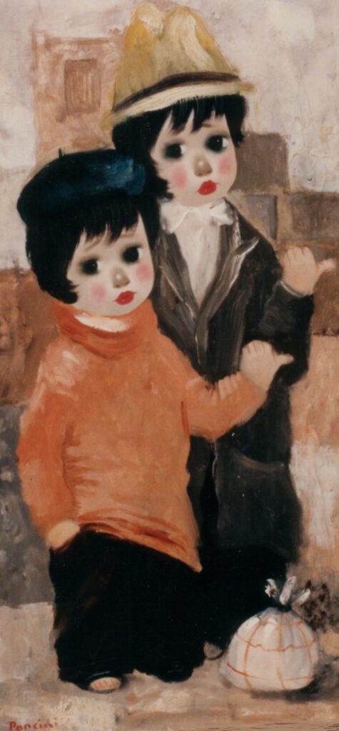 Artist: Poncini Size: 31in x 16in