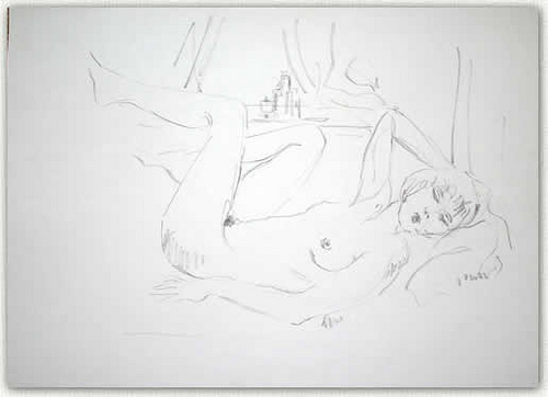 Artist: Solomon Cohen Title: Artist's Wife 2