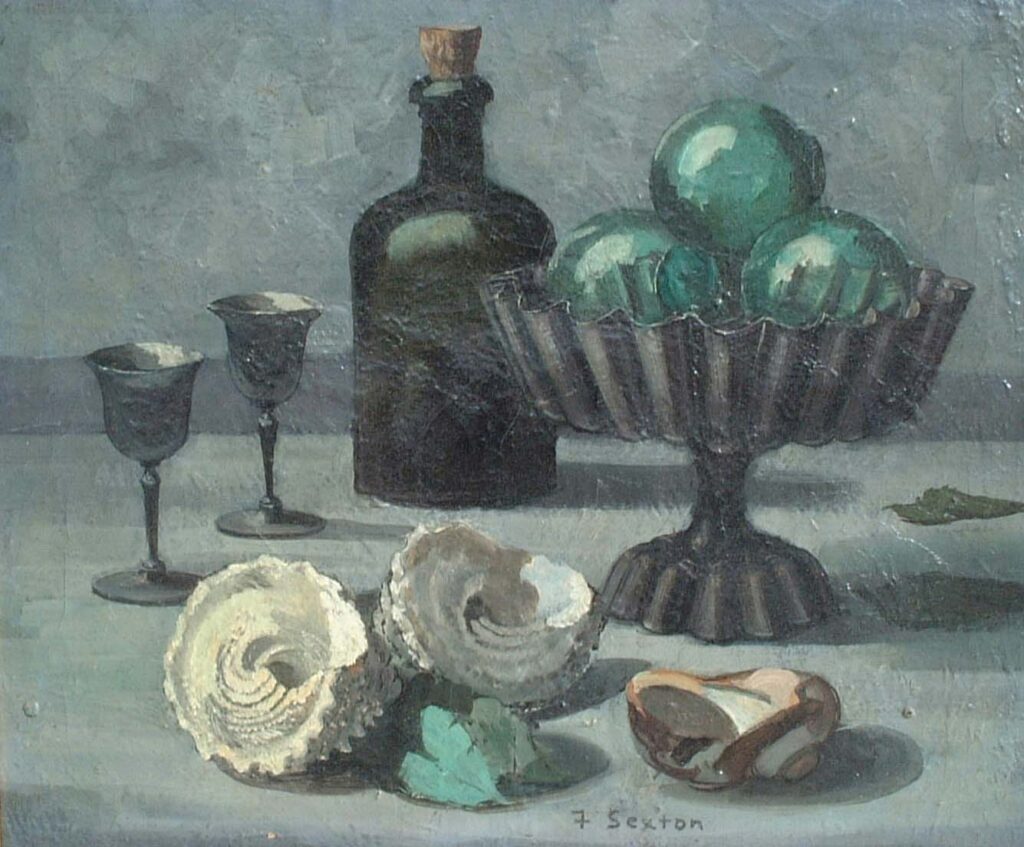 Artist: Fred Sexton Title: Still Life Size: 15in x 18in Signed: Yes