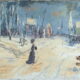 Artist: Gabriel Dauchot Title: The Rendezvous Size: 7.5in x 18.5in