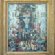 Artist: J. Calogero Title: Still Life with Birds Size: 23.5in x 28in Framed: Yes Medium: Oil on Canvas