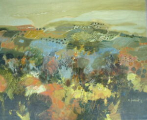 Artist: M. Journod Title: Baux de Provence Size: 23.5in x 28.5in Framed: No