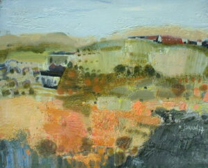 Artist: M. Journod Title: Les Baux de Provence Size: 13in x 16in Framed: No