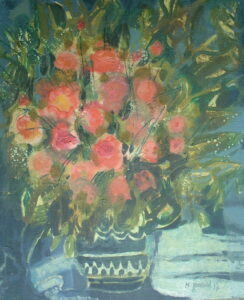 Artist: M Journod Title: Spring Bouquet Size: 18in x 15in Framed: No