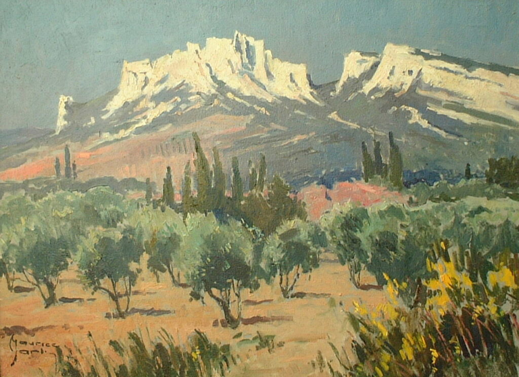 Artist: Maurice Martin Title: The Olive Grove Size: 21in x 28in