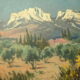 Artist: Maurice Martin Title: The Olive Grove Size: 21in x 28in
