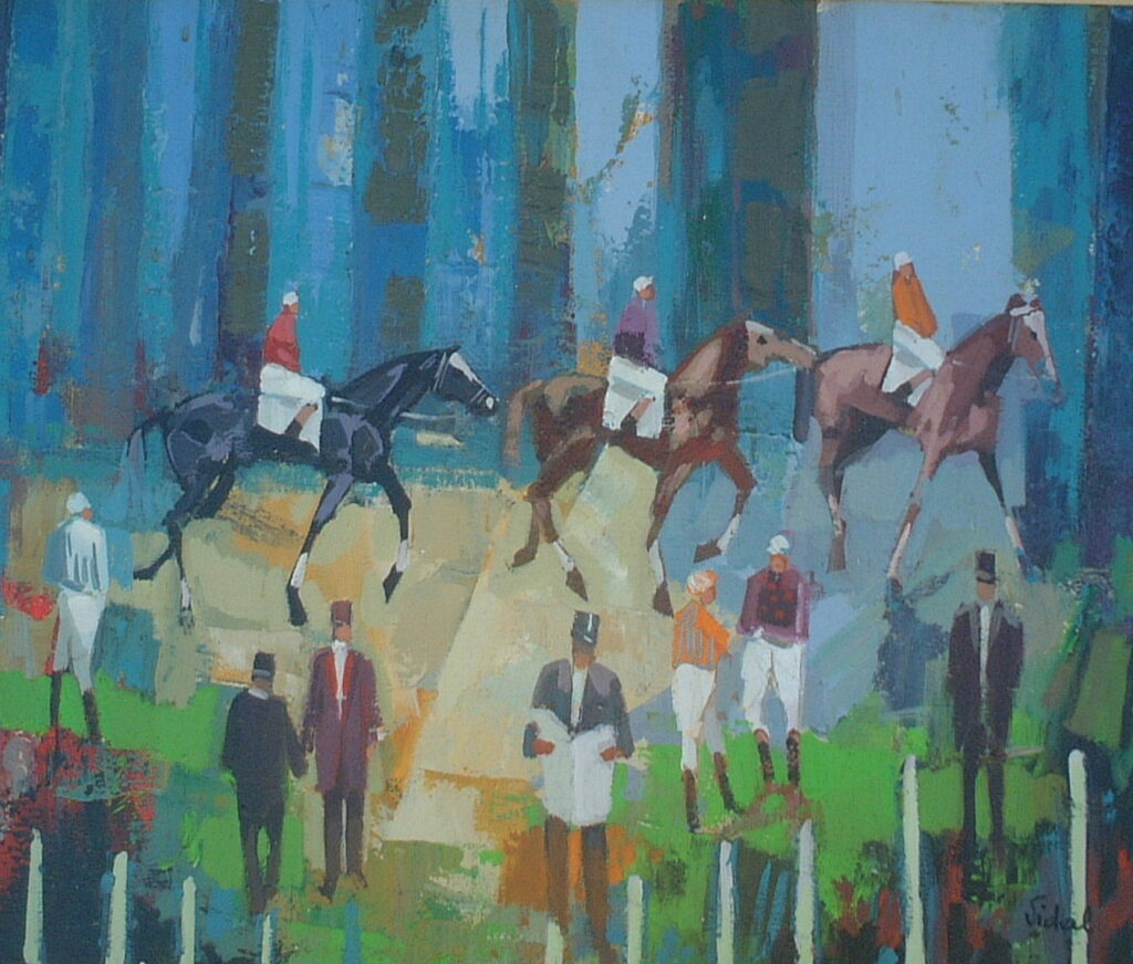 Artist: Vidal Size: 18in x 21.5in